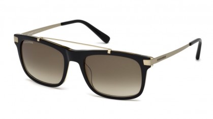 Dsquared2 DQ0218 JAMEY 05P Black Gold - Olive Shaded