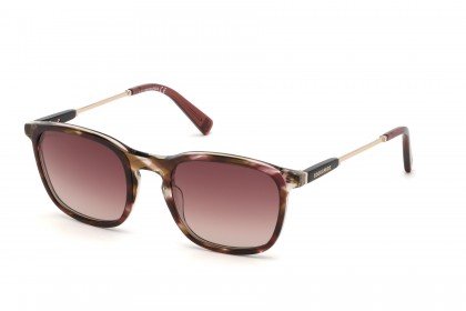Dsquared2 DQ0326 GEFFEN 71T Striped Brown - Red Shaded