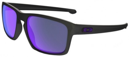 Oakley 0OO9262 SLIVER 926210 Matte Black - Violet Iridium Polarized