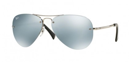 Ray-Ban 0RB3449 RB3449 003/30 Silver - Green Mirror Silver