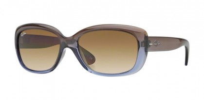Ray-Ban 0RB4101 JACKIE OHH 860/51 Brown Gradient Lillac - Crystal Mg Chocolate Gradient