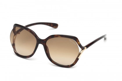 Tom Ford FT0578 ANOUK-02 52F Dark Brown - Light Brown Shaded