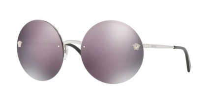 Versace 0VE2176 10005R Silver - Dark Grey Mirror Pink