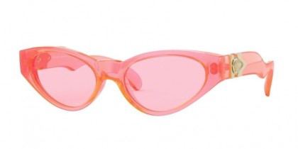 Versace 0VE4373 5310U9 Pink Fluo Transparent - Pink Fluo