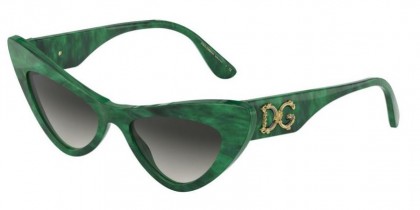 Dolce & Gabbana 0DG4368 32308G Malachite Green - Grey Gradient