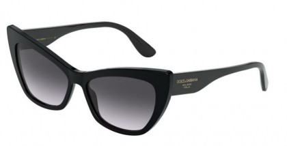 Dolce & Gabbana 0DG4370 501/8G Black - Grey Gradient