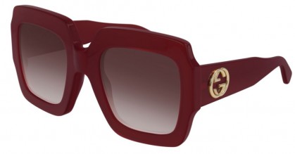 Gucci GG0178S-005 Red Shiny Red - Red