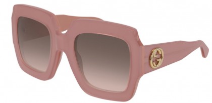 Gucci GG0178S-007 Pink Shiny Pink - Brown