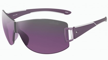 Silhouette SILHOUETTE 8129/S 6209 Ruthenium Purple -Grey Pink Shaded