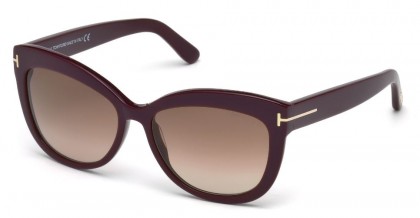 Tom Ford FT0524 ALISTAIR 83F Violet - Light Brown Shaded