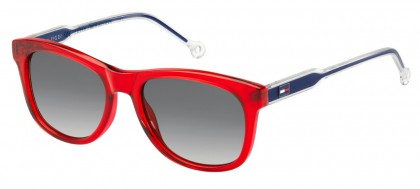 Tommy Hilfiger TH 1501/S C9A/9O Transparent Red Blue - Grey Shaded