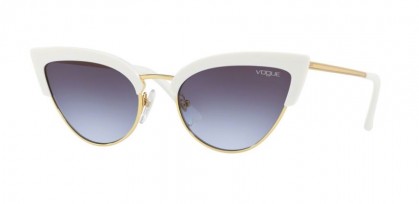 Vogue 0VO5212S W7454Q White Gold - Light Violet Gradient Dark Grey